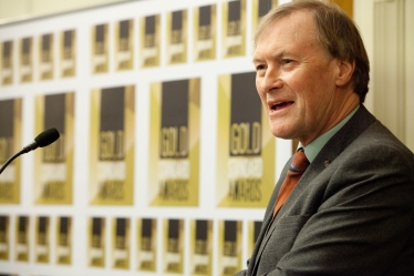 Sir David opened the Gold Standard Awards